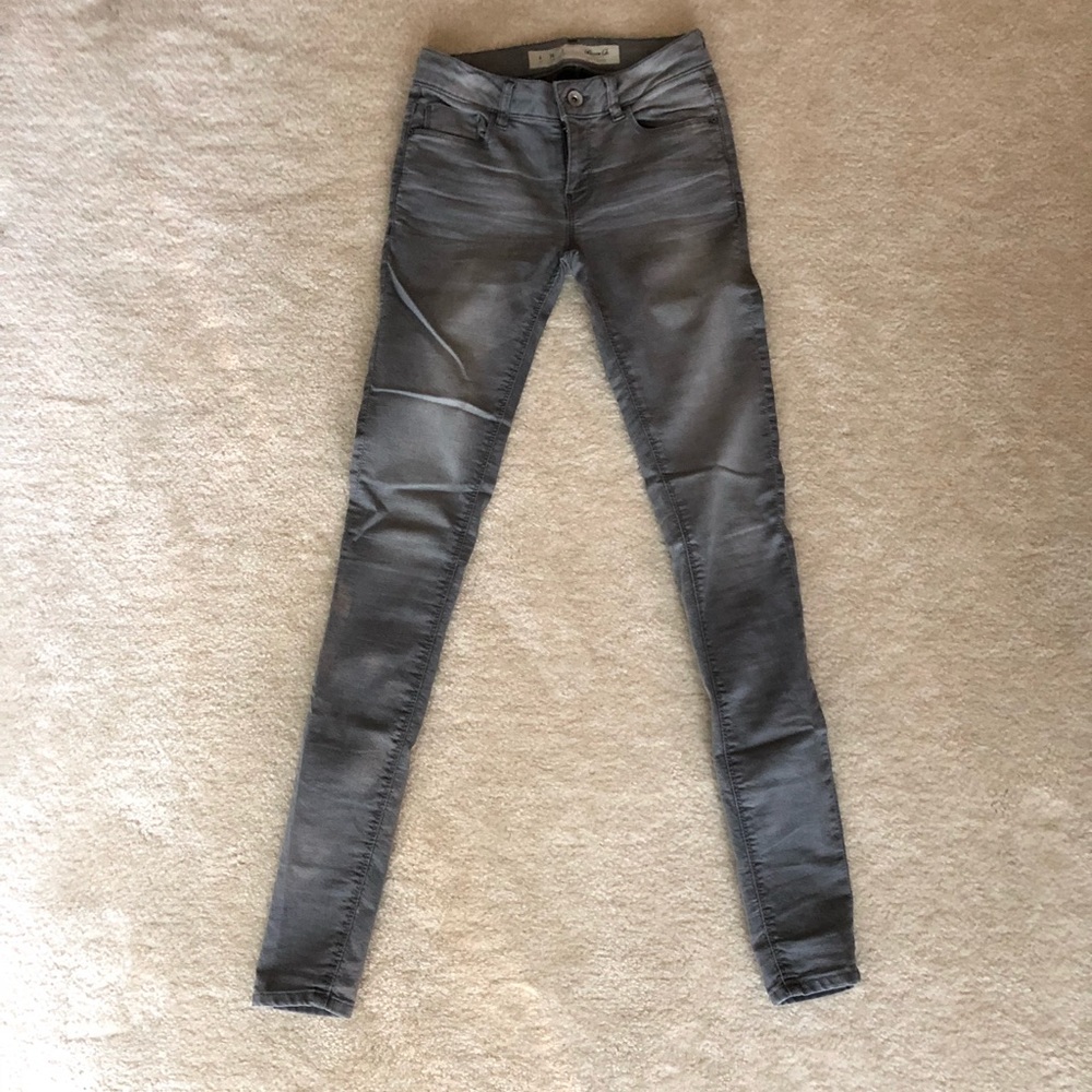 Grey Skinny Jeans - Denim & Co